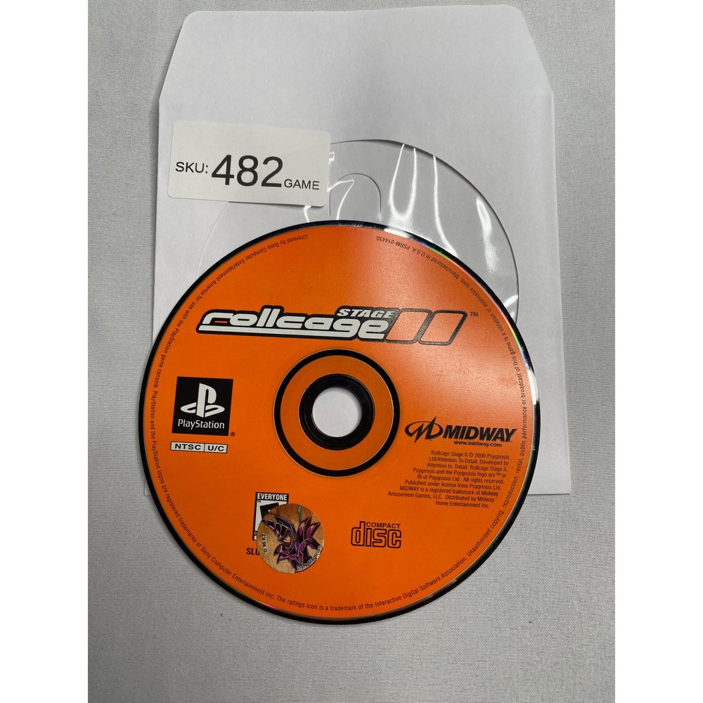Rollcage Stage II Sony PlayStation 1